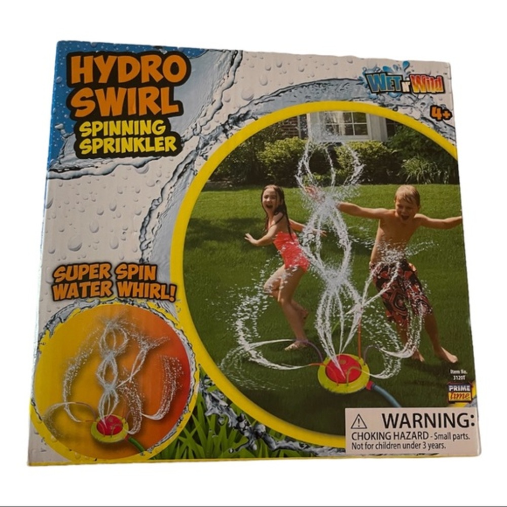 Brand new still in box untouched Hydro swirl sprinklers for kids